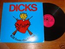 Orig. The Dicks Kill From The Heart 1983 OOP Record LP