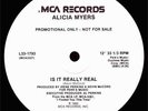 12'': Alicia Myers - Is It Really Real - 1982 US