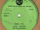 ELVIS PRESLEY - HOUND DOG - GREEN LABEL DEMO
