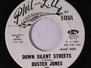 BUSTER JONES: Down Silent Streets / A Good Thing 45 (dj) rare Soul