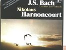 HARNONCOURT Bach's Complete Cello Suite 3 LPs HARMONIA