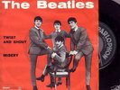 THE BEATLES Twist and shout / Misery  Parlophon Italy