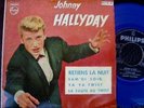 JOHNNY HALLYDAY EP ESPAGNE 432739 disque bleu