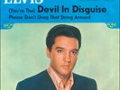**Elvis Presley - Devil in disguise - GOSPELCOVER (M-)