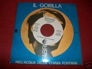 FABRIZIO DE ANDRE il gorilla RARA COPERTINA FORATA 7
