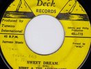 BIBBY & ASTRONAUTS 2 sider TOP DECK 1st press    LISTEN