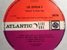 LED ZEPPELIN II UK 1969 Atlantic Red/Plum Rock LP