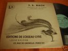 OL BACH violin WACHSMUTH -LOEW ISABELLE NEF harpsichord
