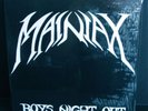 MAINIAX Boys Night Out LP 1987 PRIVATE HARD ROCK/METAL