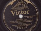 Henry Burr  --  VICTOR 19282 - Rudy Wiedoeft- SAXOPHONE