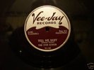 VEE JAY #129 78rpm -FIVE ECHOES -TELL ME BABY
