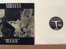 NIRVANA BLEACH Original US WHITE vinyl Sub Pop Cobain