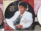 MICHAEL JACKSON OFF THE WALL THRILLER 25 BAD VINYL PICT