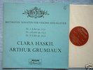 HASKIL & GRUMIAUX Beeth Sonatas  ORIG Philips Plum NM