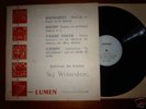 SIGI WEISSENBERG *Piano Recital* Belgium Private LP M-