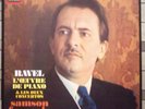 Ravel oeuvre de piano & concertos 4 LPs Samson Francois
