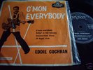 EDDIE COCHRAN C'MON EVERYBODY RARE AUSSIE LONDON EP