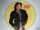 Michael Jackson  Bad Picture Disc Rare, Mint 1987 U.S.