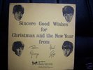Beatles Official Fan Club 1963 Christmas Flexi Ex/Ex