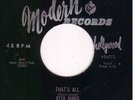 Blues Rocker 45 - ETTA JAMES - That's All / Woman