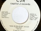 rare Electro Boogie 45 LEO fee fi fo fum CAPITOL J Hear