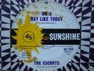 THE ESCORTS 'On a day like today' OZ 60s pop beat 45