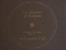 RARE QUATUOR VEGH BEETHOVEN LES DISCOPHILES FRANCAIS