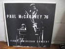 Paul McCartney 76 1st American concert  2 lps RARE