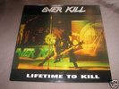 OVERKILL lifetime to kill LIVE LP exodus NASTY SAVAGE