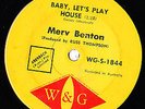 BABY LETS PLAY HOUSE MERV BENTON 1964 W&G BEAT ROCKER