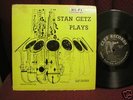 RARE  STAN GETZ Plays on Clif Records 10