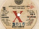 BLACK SABBATH - RARE 7” ACETATE - LISTEN