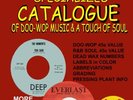 RARE AUTOGRAPHED FOSMAN'S CATALOGUE DOO-WOP PRICE GUIDE