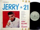 JERRY WILLIAMS & THE VIOLENTS JERRY 21 RARE URUGUAY LP
