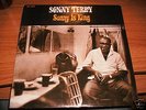 SONNY TERRY Sonny Is KIng LP BLUESVILLE orig. VG+