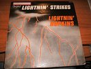LIGHTNIN HOPKINS Lightnin Strikes LP VEEJAY orig. VG+