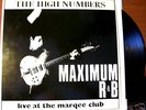 Rare LIVE AT THE MARQEE 33 LP by THE HIGH NUMBERS (WHO)