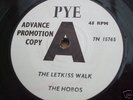 THE HOBOS- THE LETKISS WALK PYE PROMO 1964