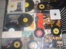 Johnny Cash Records,45s & rare 78 I walk the line