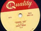CHUCK BERRY - SCHOOL DAY - 78 RPM - 1957 VG++ QUALITY
