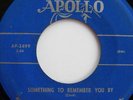 THE GENTLEMEN - RARE Doo Wop 45 on APOLLO