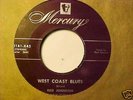 RED JOHNSON 45 RPM WEST COAST BLUES MERCURY 70141