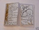 original DANIEL JOHNSTON yip jump CASSETTE 1983