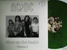 AC/DC rare Bon Scott GREEN vinyl LP live 1979