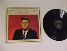 RECORD ALBUM  PRESIDENT JFK KENNEDY  VINTAGE VINYL DISC