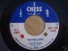 Chuck Berry 45 Maybellene CHESS 1604 DJ Copy XLNT