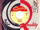 CANADA 45 RPM DALE HAWKINS BABY, BABY + MRS MERGUITORY'