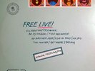FREE (w/PAUL KOSSOFF) FREE LIVE NM WHITE LABEL PROMO LP