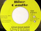 rare Soul Funk 45 WILLIE & ANTHONY sugar BLUE CANDLE