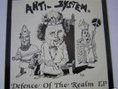 Anti System   Defence Of The Realm Rare Punk EP PAX